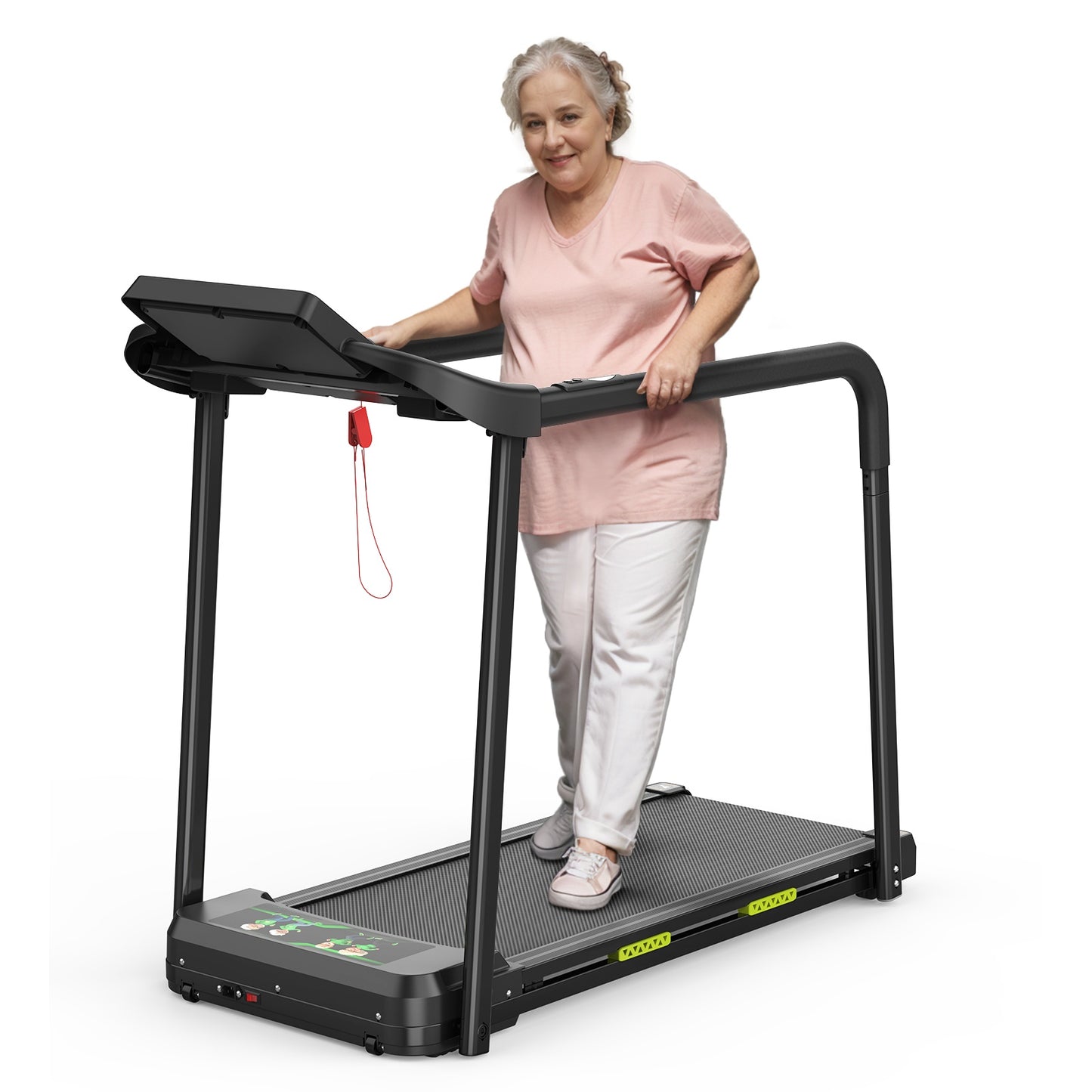 Senior Walking Treadmill – 2.5HP Motor, LED Display, 300lb Capacity