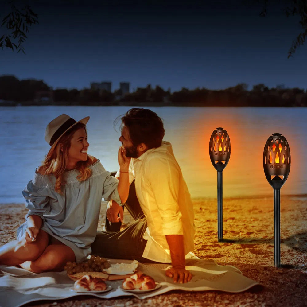 LED Flame Torch Speaker | Waterproof Outdoor Audio