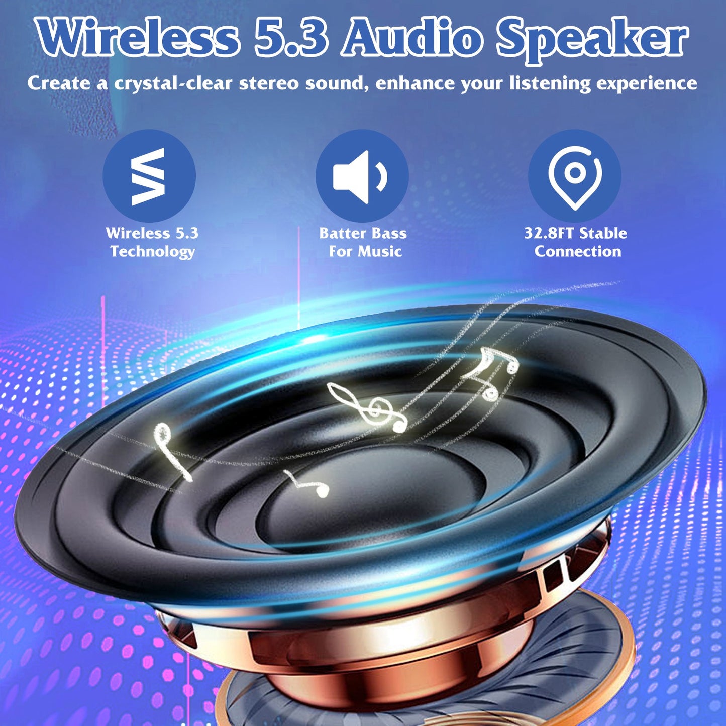 4-in-1 Phone Stand | Speaker, Power Bank & RGB Light
