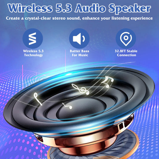 4-in-1 Phone Stand | Speaker, Power Bank & RGB Light