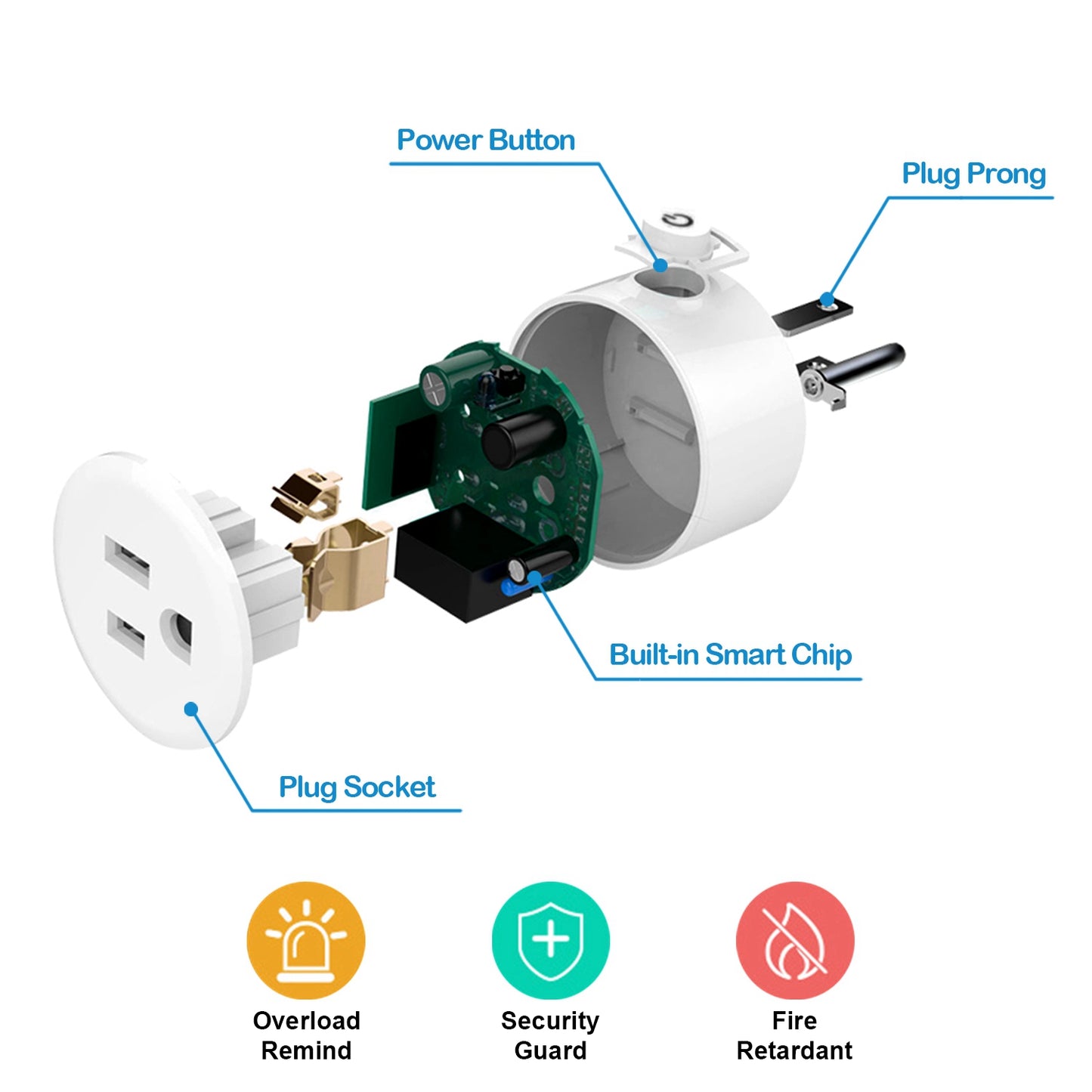 WiFi Smart Plug | Voice Control & Timer