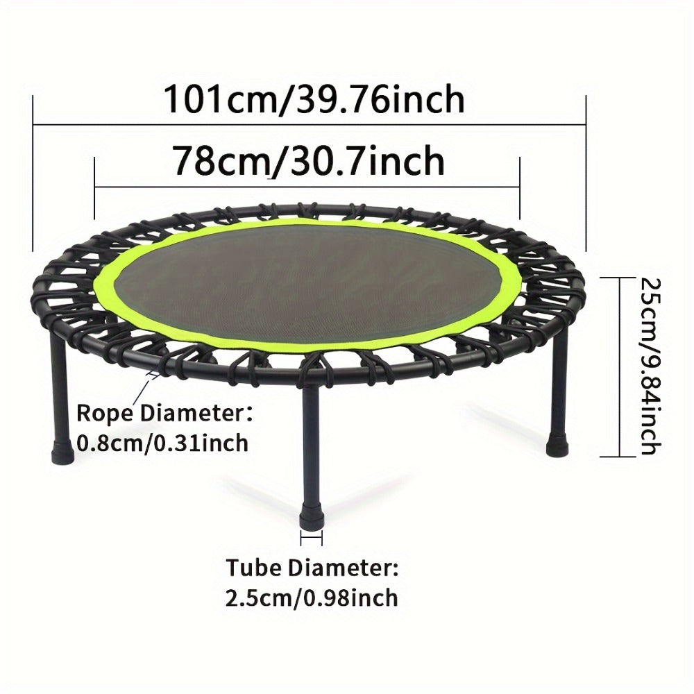 40" Mini Fitness Trampoline - 661 lbs Capacity