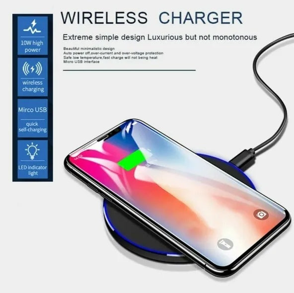20W Wireless Fast Charger | Universal Charging Pad