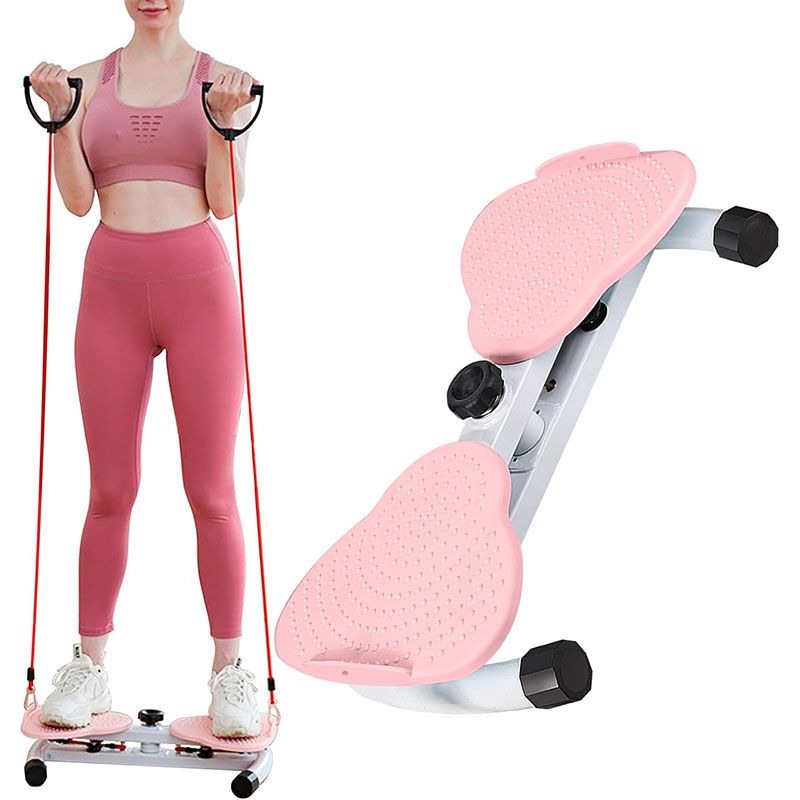 Waist Twist Exercise Machine - Home Gym Core Trainer with Foot Massage
