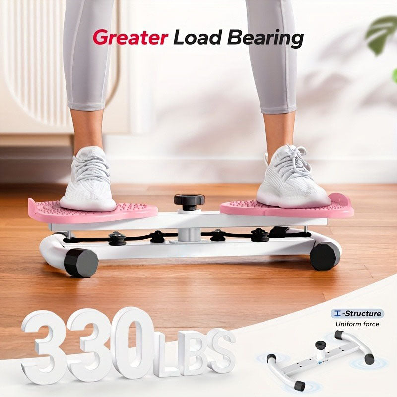 Waist Twist Exercise Machine - Home Gym Core Trainer with Foot Massage