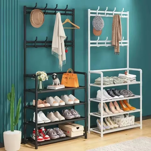 AFHEE Multi-Layer Shoe Rack | Floor-Standing Storage Organizer for Entryway & Closet