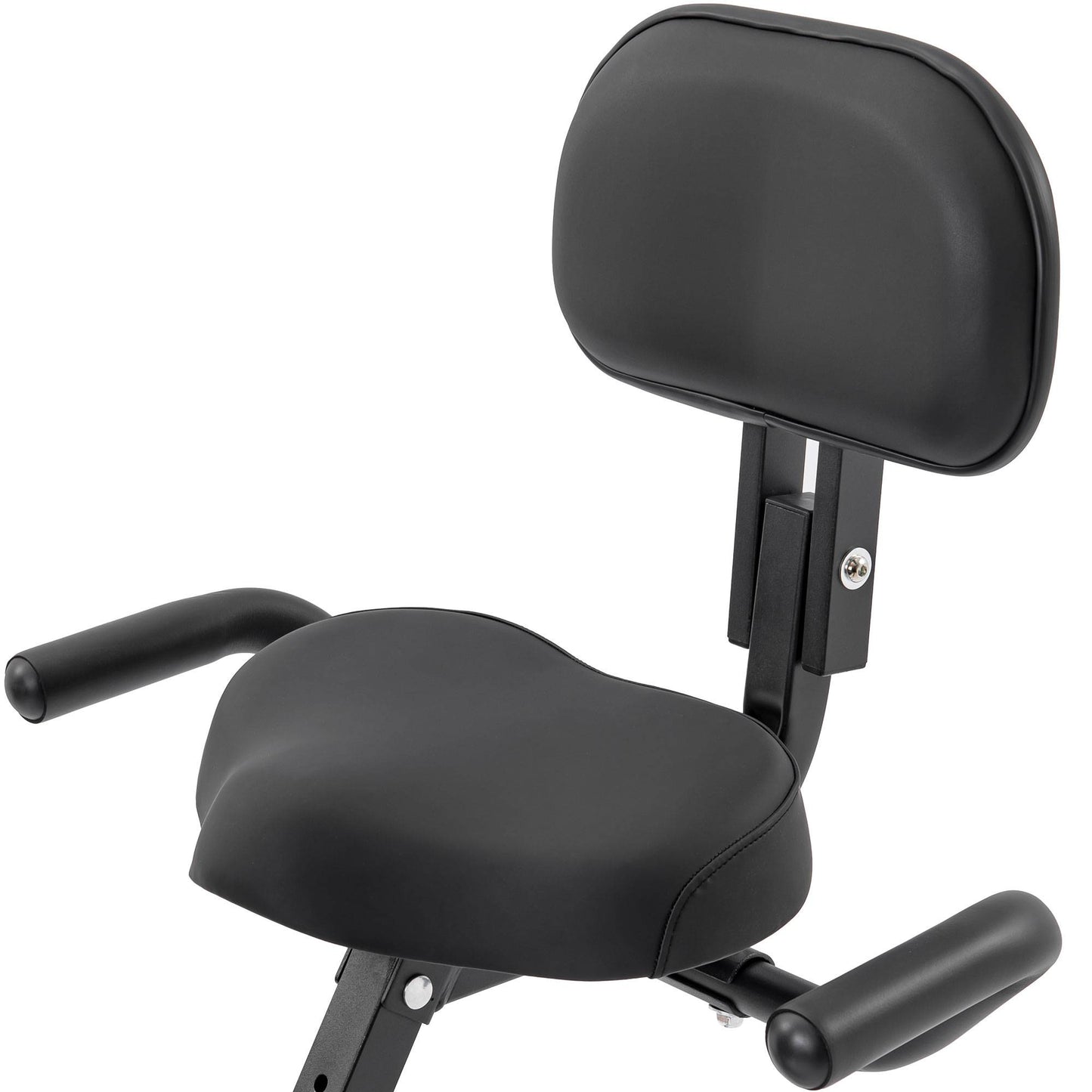 2-in-1 Folding Exercise Bike - Upright & Recumbent with 10 Resistance Levels