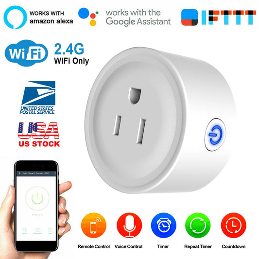 WiFi Smart Plug | Voice Control & Timer