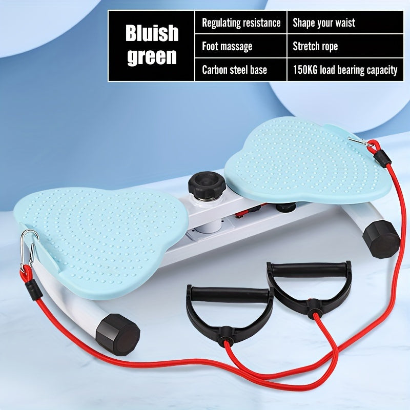 Waist Twist Exercise Machine - Home Gym Core Trainer with Foot Massage