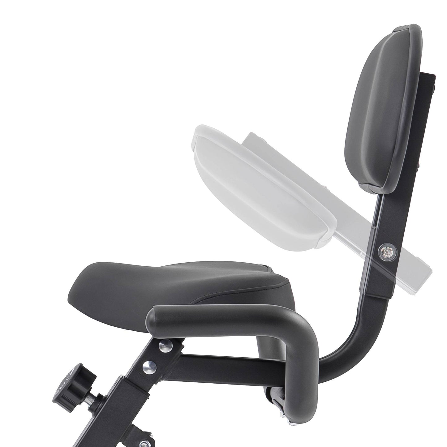 2-in-1 Folding Exercise Bike - Upright & Recumbent with 10 Resistance Levels