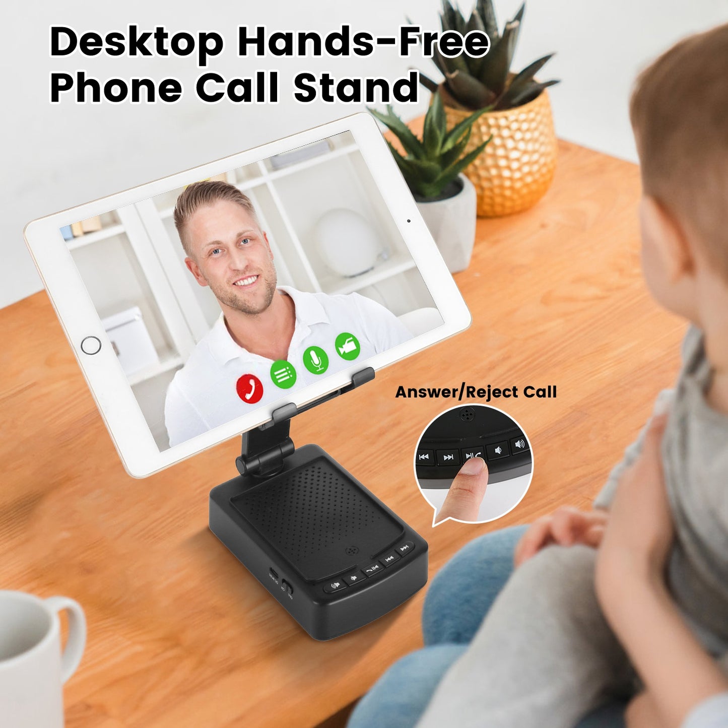 3-in-1 Phone Stand | Speaker & Power Bank