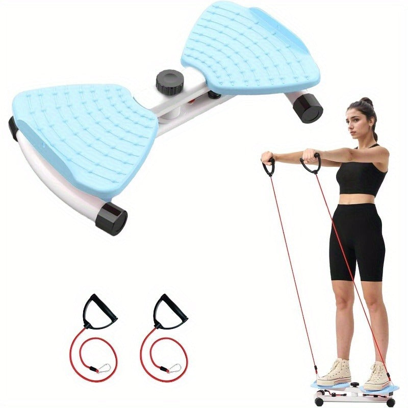 Waist Twist Exercise Machine - Home Gym Core Trainer with Foot Massage