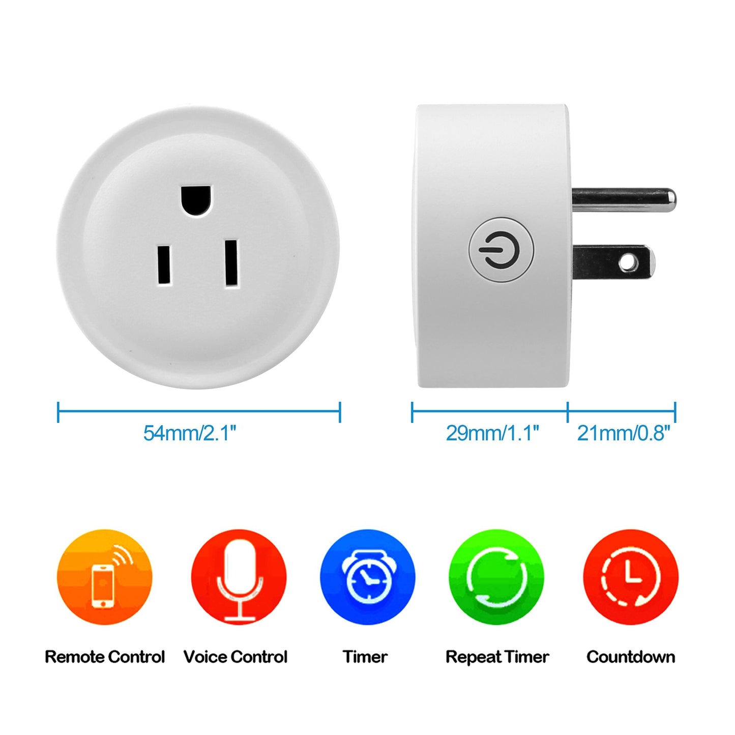 WiFi Smart Plug | Voice Control & Timer