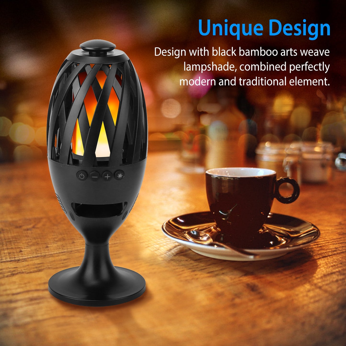 LED Flame Speaker | Wireless Outdoor Torch Light