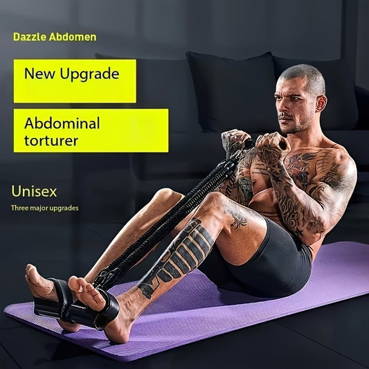 Adjustable Resistance Band Set with Foot Pedals