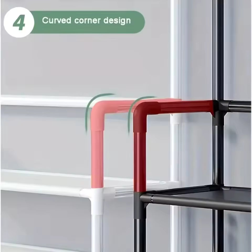 AFHEE Multi-Layer Shoe Rack | Floor-Standing Storage Organizer for Entryway & Closet